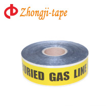 underground detectable pipe protecting tape